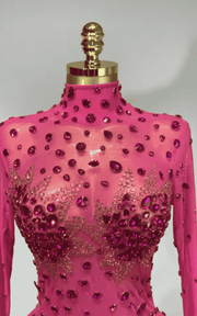 Oriana Sparkly Rhinestone Bodycon Party Dress