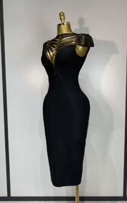 Leah Sexy Mesh Sheer Bodycon Bandage Dress