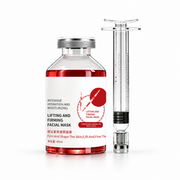 Lifting and Firming Facial Mask vial and syringe on 