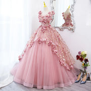 2024 Maria Novia Quinceañera Dress in Dark Pink