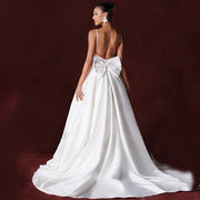 Classic Satin Sweetheart Wedding Dress