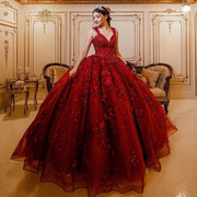 Red Quinceañera Dress