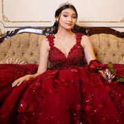 Red Quinceañera Dress