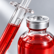 Lifting and Firming Facial Mask vial and syringe on 