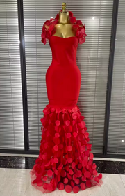 Envious Designs Selena sexy halter mesh ruffle long bandage maxi dress for evening party styling