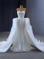 Gorgeous Elegant Beading Wedding Gown