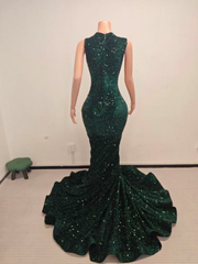 Amanda Sequin Beaded Rhinestone Long Prom Dress - Ready to Ship