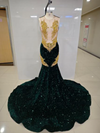 Amanda Sequin Beaded Rhinestone Long Prom Dress - Ready to Ship