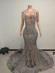 Estelle Sweetheart Beaded Mermaid Prom Gown- Ready to Ship