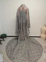 Carol Sparkly Sequin Halter Pink Mermaid Long Prom Dress - Ready to Ship