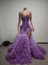 Jacqueline Sparkly Beads Sequin Diamond Prom Dress - Ready to Ship
