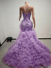 Jacqueline Sparkly Beads Sequin Diamond Prom Dress - Ready to Ship