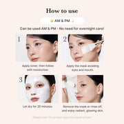 Skincare Medicube Collagen Glow Milk-Tone Cream Radiant Day Wrap Mask | Instant Glow Quick-Peel Mask