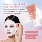 Skincare Medicube Collagen Glow Milk-Tone Cream Radiant Day Wrap Mask | Instant Glow Quick-Peel Mask