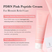 Medicube Salmon DNA PDRN Pink 50ml Hyaluronic Moisturizing Face Cream Korean Skincare Soothing Hydrating Firming Ingredients