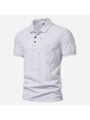 Fashion Short Sleeve Polo T-shirt For Men