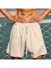 Men's Sports-Casual Pure Color Shorts