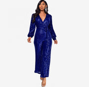 Ribbons Waist Tie Loose Jumpsuit
