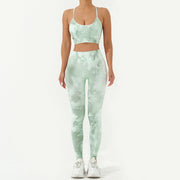 Camouflage High Rise Slim Yoga Sets