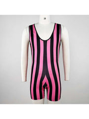 Colorblock Striped Sporty Men's Rompers