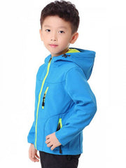 Hooded Bag Sleeve/Barrel Sleeve Zipper Boy Coat