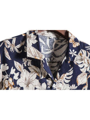 Floral Ditsy Floral Printing Retro Shirts