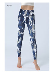 Camouflage Graffiti High Rise Slim Sporty Leggings