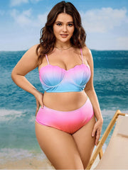 Colorblock Low Rise Fitted Bikinis