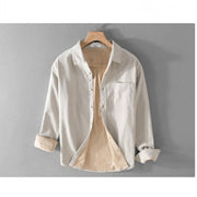 Fleece Corduory Cardigan Shirt