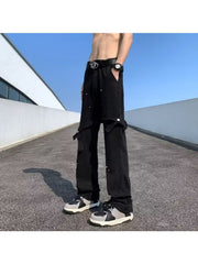 Stylish Denim Straight Pants Easy To Wear &amp; Versatile