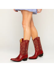 Cusp Chunky Heel Middle Barrel Western Boots