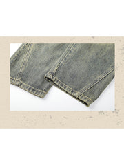 Ripped Mid-rise Men's Jeans