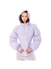 V-shape Tailored Detachable Hooded Bare Waist Coats