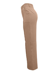 OL Plain Color High Rise Straight Pants