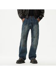 Washed Loose Trendy Men's Jeans