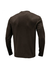 Pure Color Crewneck Long Sleeve Men's Sweater