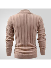 Cabe Knit Long Sleeve Men's Sweater