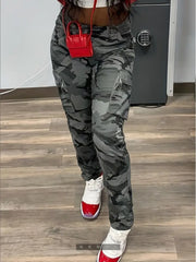 Camouflage Multi Pocket Cargo Pants