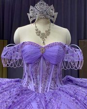 Sweet Off Shoulder Quinceanera Dress