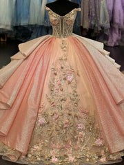 2024 Real Picture Princess Quinceañera Dress