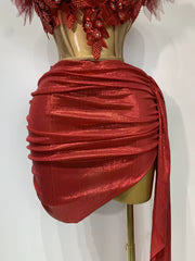 Tina Red Mini Dress