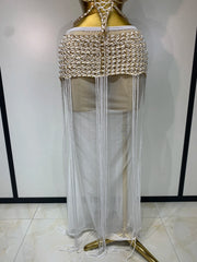 Envious Designs Tiarra sexy cutout see-through two-piece set for birthday and nightclub party styling