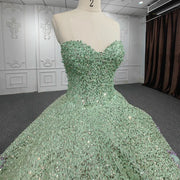 Green Sweetheart Quinceanera Dress