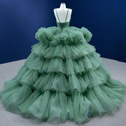 Green Ball Gown Quinceanera Dress