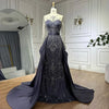 Formal beaded gown for prom or gala