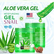 150ml 250ml Aloe Vera Gel Natural Snail Face Cream Deep Moisturize Hydration Revitalize Emolliency Smoothing Brighten Care Cream