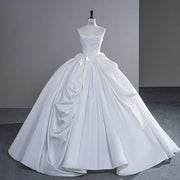 New Strapless Princess Wedding Dress