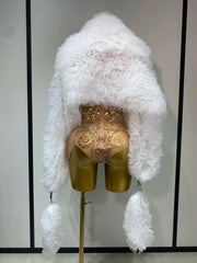 Denise sparkly rhinestone mesh bodysuit with sheer fabric and shimmering crystals.