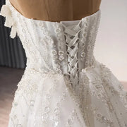 White Mermaid Wedding Dress