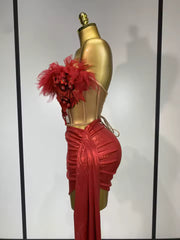 Tina Red Mini Dress